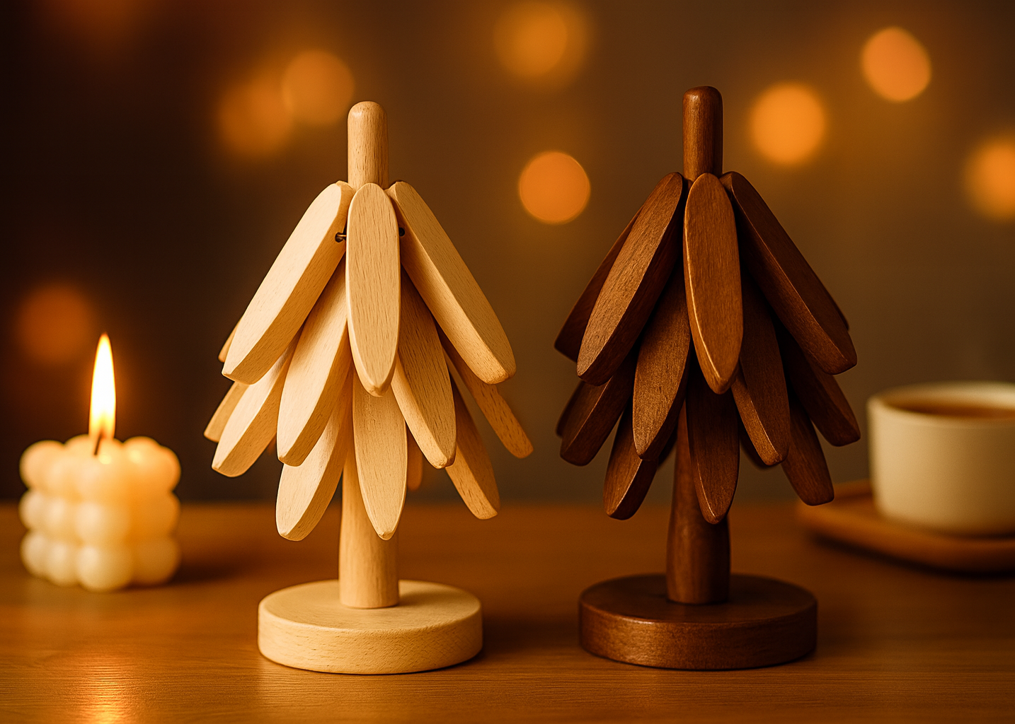 The Wooden Tree Trivet