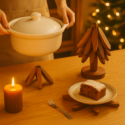The Wooden Tree Trivet