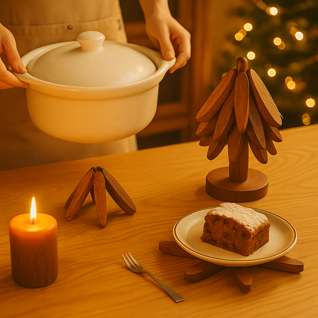 The Wooden Tree Trivet