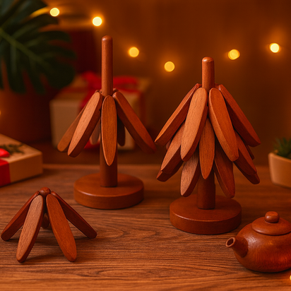 The Wooden Tree Trivet